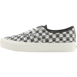 
VANS Vans women's shoes official authentic summer black and white smiling face checkerboard canvas shoes casual low-top sneakers men's shoes