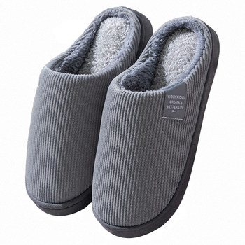 Cotton slippers, non-slip, warm, soft sole, silent loss impulse