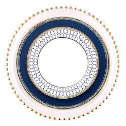 Bead dot glass Nordic blue banquet model room display