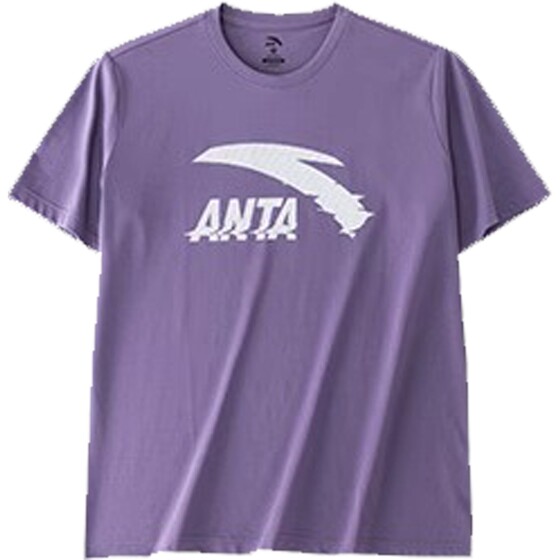 ANTA short-sleeved T-shirt men's 2026 summer new round neck casual half-sleeved loose trendy versatile breathable sportswear