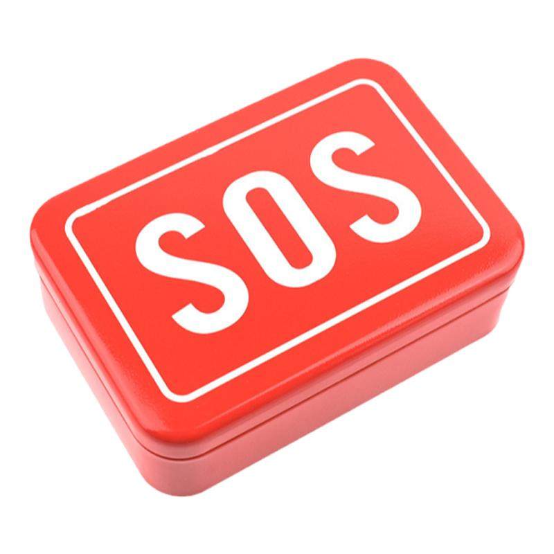 SOS Survival Box - Survival Iron Box - Outdoor Survival Supplies Tool ...