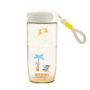 
DIFKING no rubber ring PPSU water cup soy milk coffee cup portable boys and girls high appearance and high temperature resistance in summer