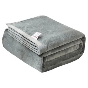 Winter milk velvet bed single part of winter plus velvet thickened flaw coral velvet dormitory single person is single puffed blanket