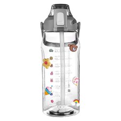 Large-capacity sports water cup and good-looking girl's water bottle