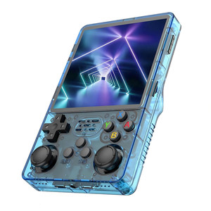 
Genuine new r36s open source handheld game console retro arcade game nostalgic 3d portable dual system handheld game console