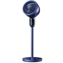 Meiling Air Circulation Fan Electric Fan Household Floor Fan Remote Control Light Sound Vertical 360 Degree 3d Rotating Shaking Head Fan