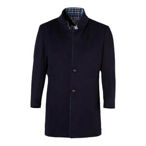 SK men's mid-length woolen coat, single-breasted woolen coat, knee-length woolen coat for middle-aged and elderly dads, woolen windbreaker