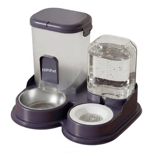 
Intelligent pet feeder large capacity water and food all-in-one managed feeding universal type
