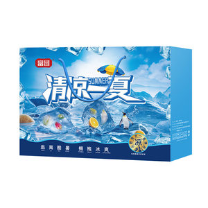 
Fuchang Summer Cooling Gift Pack Cooling and Cooling Gift Box Rock Candy Fetal Chrysanthemum Combination Summer High Temperature Condolence Gift