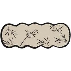 Medium style carpet special-shaped bedside blanket bedroom living room light luxury retro high-end long irregular room floor mat