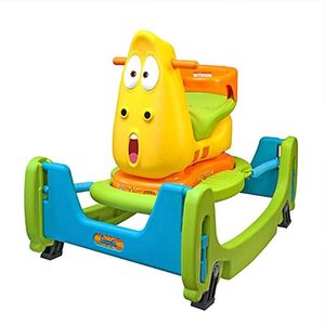Korean children larva hilarious bug bug jumping car twisting car anti -rolling baby skating spring car original