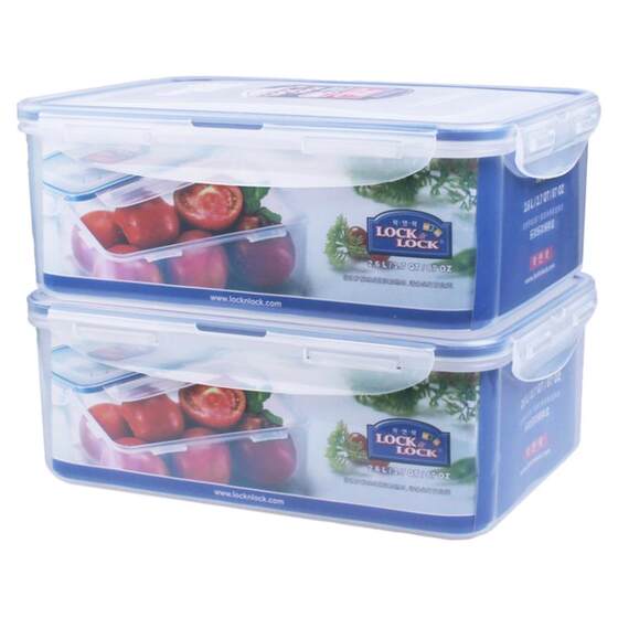 Micro -defective music buckle fresh -keeping box plastic microwave furnace lunch box dense seal box portable separation bento box fruit box