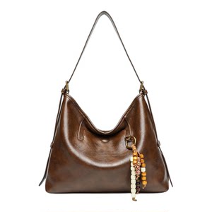 
Tote bag for women 2026 new fashion versatile niche hobo commuter large capacity diagonal shoulder bag armpit bag