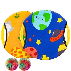 Children's bounce ring throw ball and catch kindergarten sensor system training equipment for children's parent-child interaction outdoor sports toys