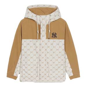 
MLB official couples diamond old-fashioned retro fashion hooded jacket jacket 25 spring and summer new style WJM01