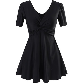 Yi Meishan one-piece swimsuit for women covering their belly to make them look thin