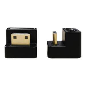 EIMIO portable monitor mobile phone tablet 180-degree mini HDMI male to female type-c U-type adapter