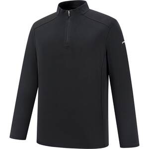 
Li Ning Honor Gold Label Series long-sleeved T-shirt men's stand-up collar top sportswear spring knitted sportswear