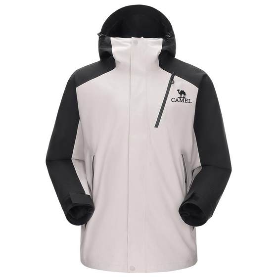 
[King Kaijia Evo] Camel three-in-one jacket for men and women flagship blue waterproof outdoor mountaineering suit