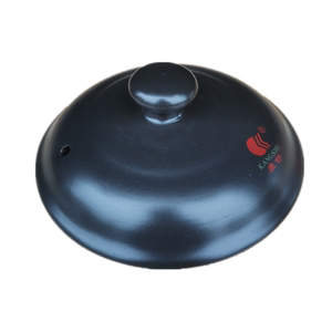 
Kangshu universal ceramic casserole lid accessories black and white color soup pot lid electric stew pot Chinese medicine pot purple casserole single lid