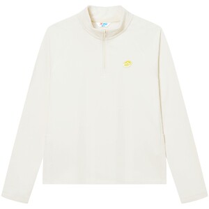 
Xtep children's clothing spring new boys half-cardigan bottoming shirt plus velvet top children's sports girls long-sleeved T-shirt