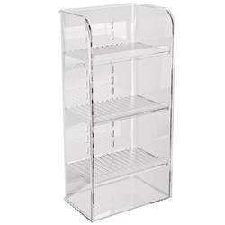 Bathroom vertical mirror cabinet storage box wall hanging
