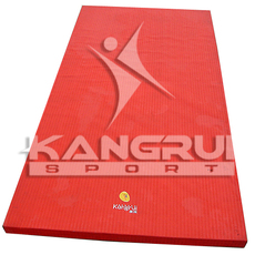 Коврик для дзюдо kj753专业比赛柔道垫/场地场馆2*1m*5cm席纹革外皮压缩海绵芯康瑞