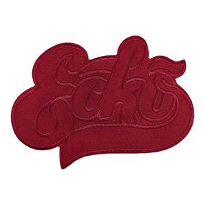 
Large letter embroidery cloth patch solid color ironing patch clothes down jacket pants jacket repair hole patch