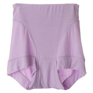 Foreign trade Japanese large size lady high -waisted flat -angle Mador cotton summer non -trace abdominal underwear comfortable and soft mother