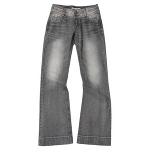 
eihey Hey Jennie same heavy industry beads retro washing straight jeans loose floor trousers women