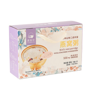 
Zhanruchu yam lily milk bird's nest porridge ready-to-eat no-cook meal replacement instant porridge nutritional pregnant women gift box gift box