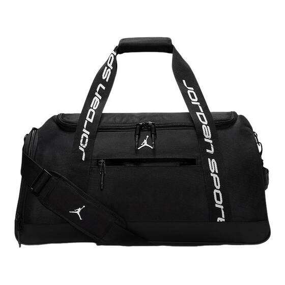 
Jordan Nike men and women bag luggage storage bag zipper pocket compartment fitness training bag HQ7563-010