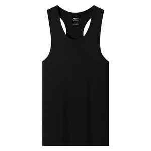 
Seven Wolves men's vest pure cotton cotton markless hurdle sports fitness summer base shirt men's sweat shirt