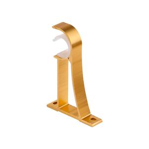 
Curtain rod bracket hook support aluminum alloy Roman rod bracket thickened fixed seat double rod accessories side-mounted load-bearing