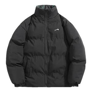 Noble bird cotton clothing men's winter double -sided cotton jacket men's autumn and winter plus velvet cotton jacket couple buns women
