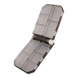 Fishing Pig Luya Folding Accessories Box Portable Micro-Bae Fish Hook Storage Box Multi-functional Bad Box Sequin Pin Box
