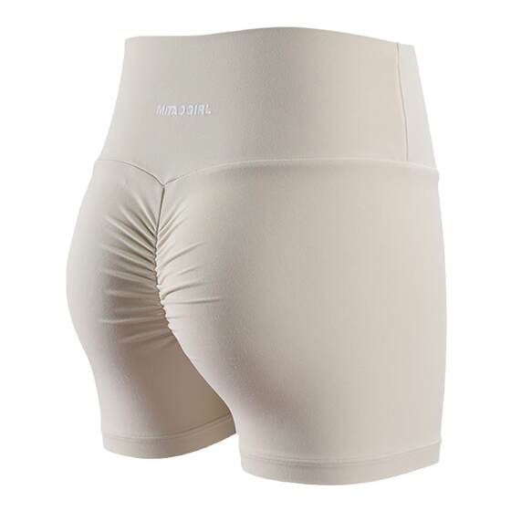 Mitaogirl custom peach buttock fitness shorts for women running training sports pants breathable sweat yoga pants summer
