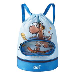 
361 Children's swimming storage bag waterproof bag boys and girls wet dry separation backpack swimsuit backpack special bag