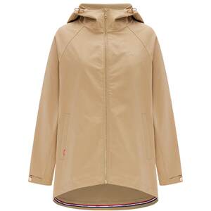 
Navigare Italian dinghy spring khaki mid-length windbreaker women's loose hooded jacket