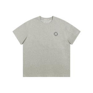 
ATRY outdoor quick-drying cool T-shirt men's summer new sports breathable contrast color round neck printed short-sleeved tops for women