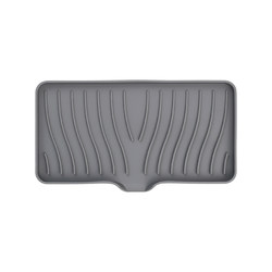 The silicone drip tray can be used to drain water and prevent splashing water.