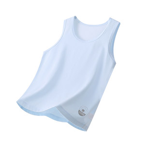 
Children's vest pure cotton A category spring and summer boys' inner sleeveless T-shirt medium and large children's boys and girls bottoming shirt small waistcoat