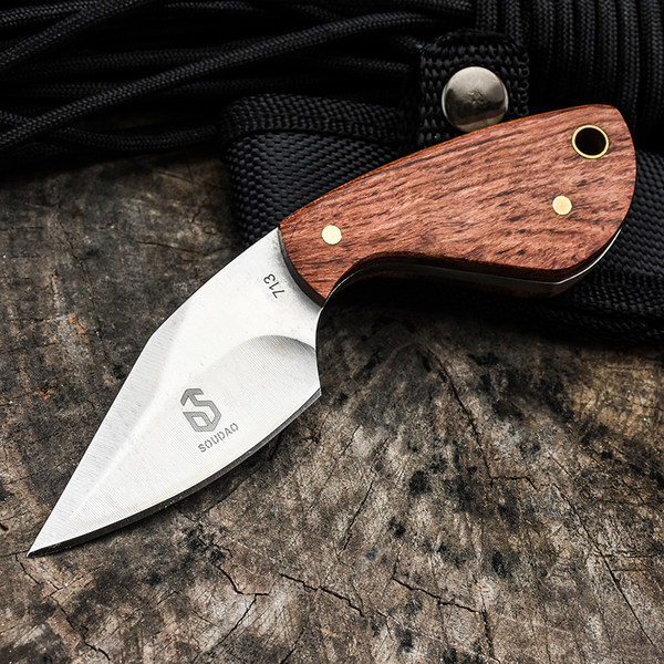 Инструмент [  冷兵器特] нож лезвие [狼瑔野外] мини [氚气刀 ] портативный