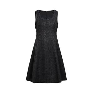 
Xiaoxiangfeng sleeveless dress ochirly 2024 new spring dress square collar temperament slim A-line skirt