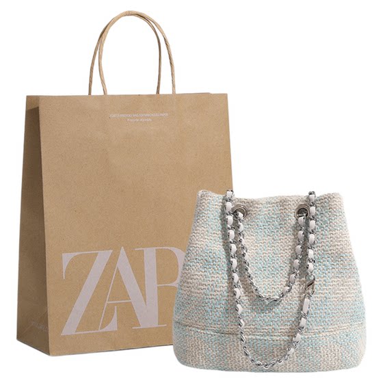 
2025 New Woolen Underarm Bag Chain Backpack Commuting Single Shoulder Small Backpack Women’s Crossbody Bag High-end Niche