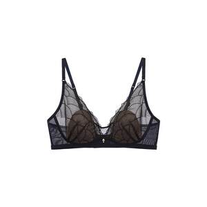 
Yu Shuxin same style urras streamer pearls sexy lace light luxury high-end small underwear bra set for women