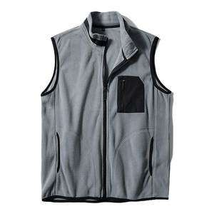 
Japanese retro double-sided polar fleece fleece layered vest vest men's autumn and winter waistcoat foreign trade men's jacket