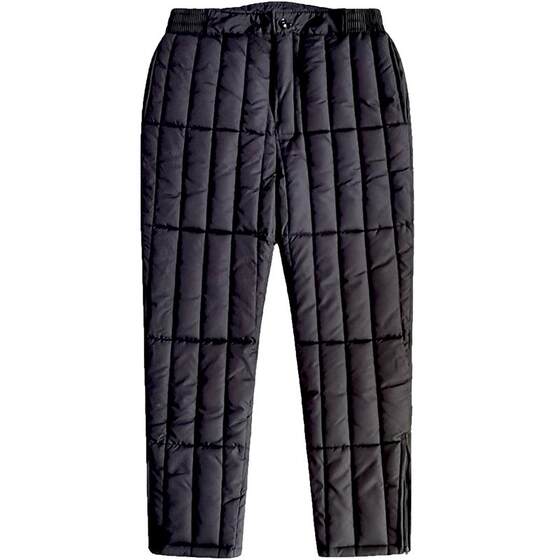 Thickened large size high -waisted down cotton pants female old man grandma deep crotch large fat guy fat mother warm cotton pants