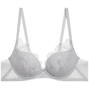 
Admiration Perfume Lily Underwear Women's Water Bag Mold Cup Medium Thick Small Breast Push Up Lace Bra AM149281
