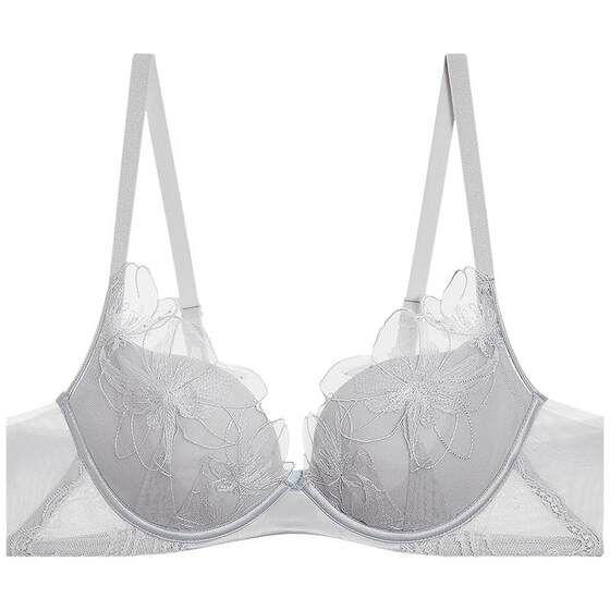 
Admiration Perfume Lily Underwear Women's Water Bag Mold Cup Medium Thick Small Breast Push Up Lace Bra AM149281
